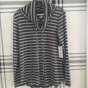 •Pink Clover• super soft cowl neck tunic